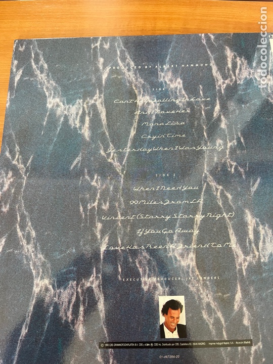 Discos de vinilo: Julio Iglesias - Starry Night - Foto 2