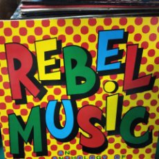 Discos de vinilo: REBEL MUSIC. AN ANTHOLOGY OF REGGAE MUSIC. 2 LP. Lote 337292613