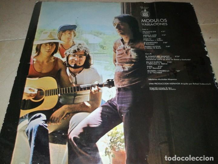 Discos de vinilo: MODULOS-VARIACIONES-ORIGINAL A&Ntilde;O 1971 - Foto 2