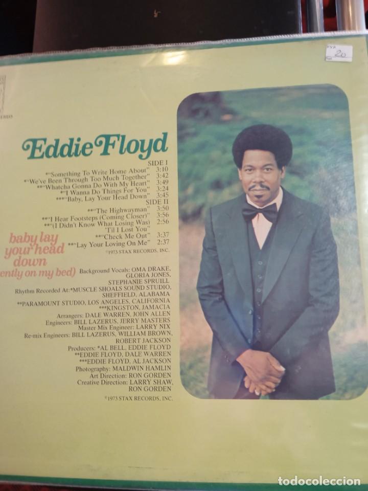 Discos de vinilo: EDDIE FLOYD- BABY LAY YOUR HEAD DOWN. LP - Foto 2