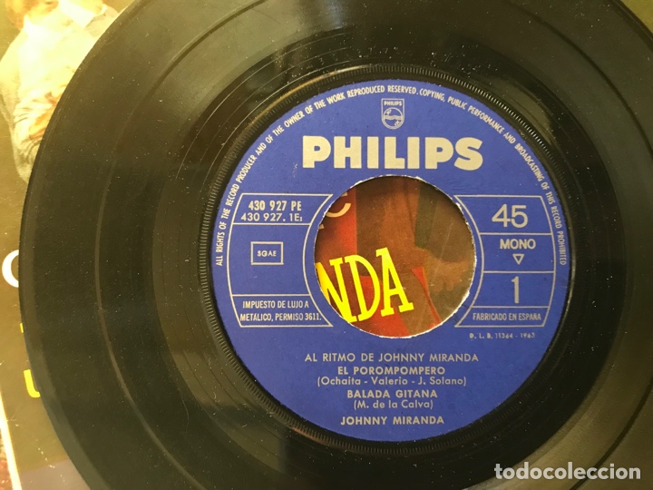 Discos de vinilo: Al ritmo de Johnny Miranda. El Porompompero&hellip; - Foto 3