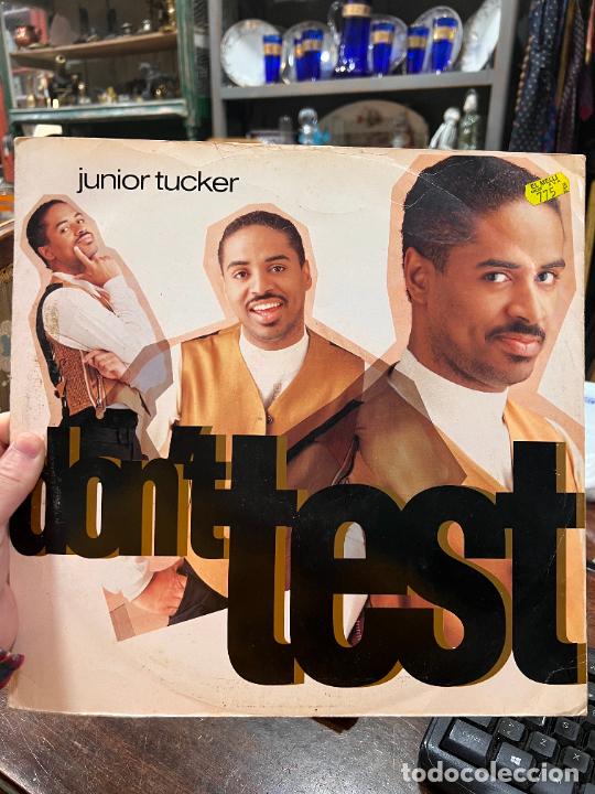 Discos de vinilo: LP JUNIOR TUCKER - DON&acute;T TEST - Foto 1