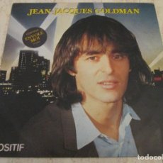Discos de vinilo: JEAN JACQUES GOLDMAN - POSITIF. EUROPEAN 12” 1984 EDITION. INSERT WITH LYRICS. VG. Lote 337362123