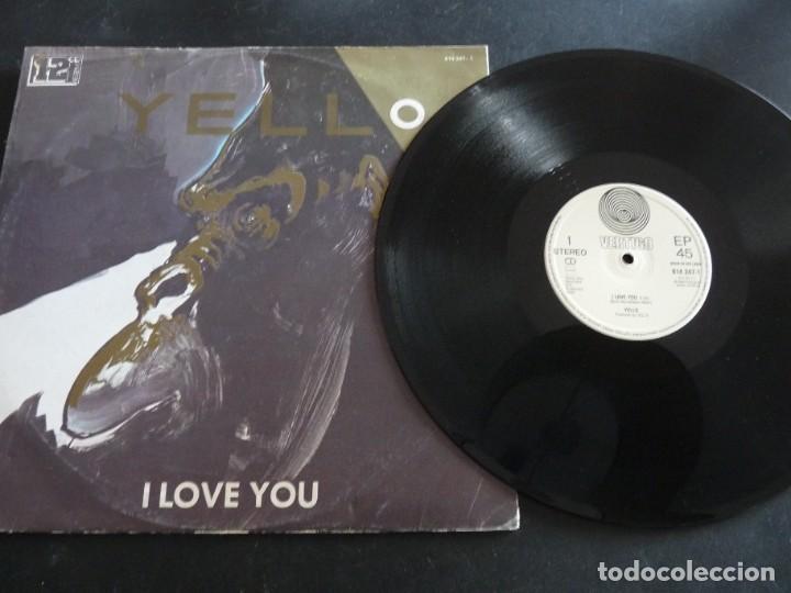 Discos de vinilo: Yello &ndash; I Love You - 12&rdquo; holanda - Foto 1