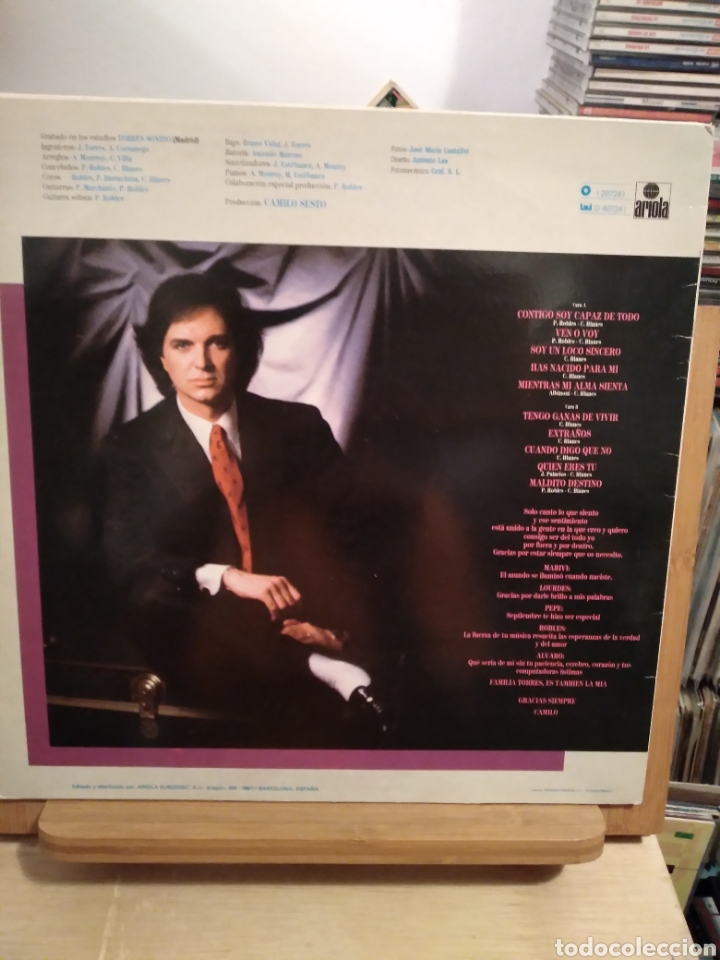 Discos de vinilo: CAMILO - TUYO - ES.85 - Foto 2