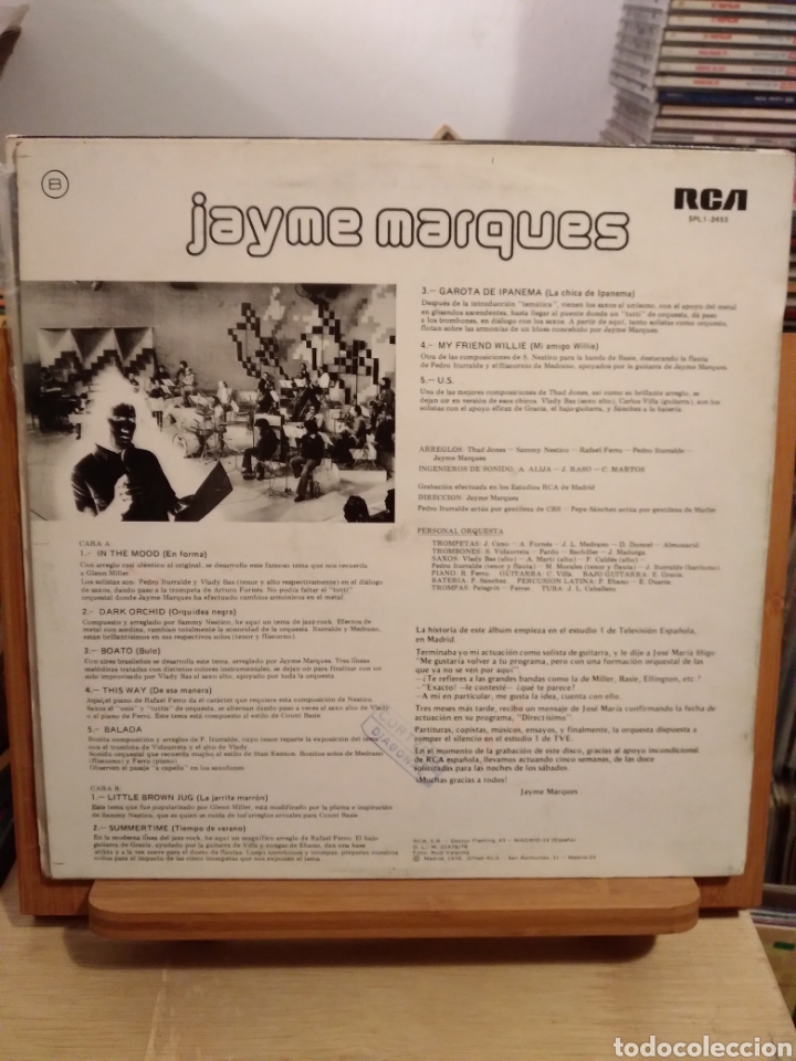 Discos de vinilo: JAYME MARQUES - JAYME MARQUES - ES.75 - Foto 2