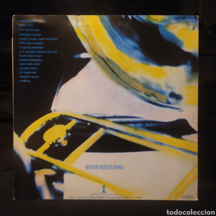Discos de vinilo: Tom Waits - Swordfishtrombones 1984 - Foto 2