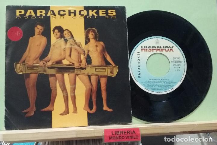 Discos de vinilo: Parachokes. De todo un poco. Hispavox 1992 -- Single - Foto 1