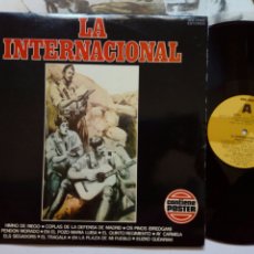 Discos de vinilo: LP: LA INTERNACIONAL - CORO POPULAR JABALON (DIAL DISCOS, 1977) - CON POSTER -