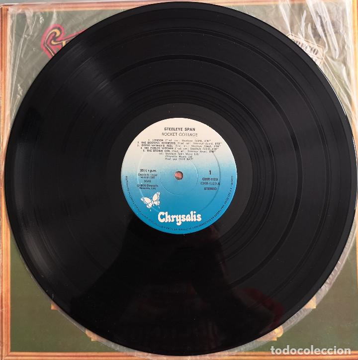 Discos de vinilo: VINILO LP - STEELEYE SPAN - ROCKET COTTAGE - MADE IN SPAIN - CHRYSALIS - 1981 - Foto 4