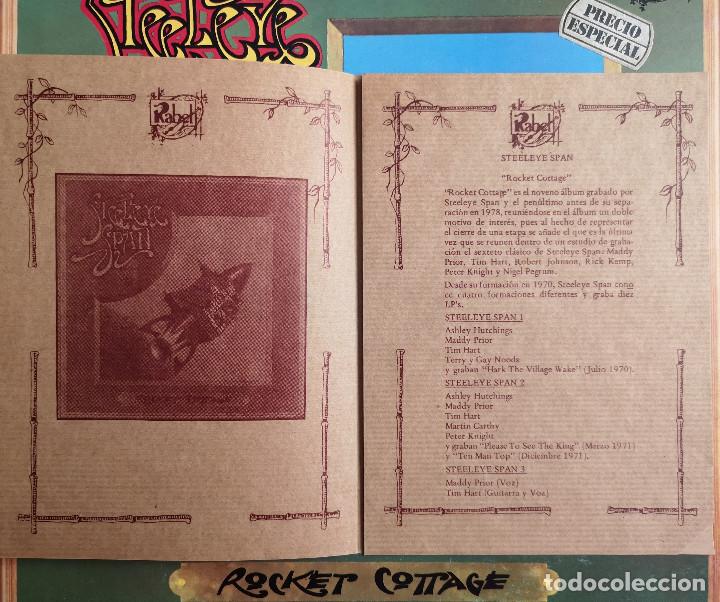 Discos de vinilo: VINILO LP - STEELEYE SPAN - ROCKET COTTAGE - MADE IN SPAIN - CHRYSALIS - 1981 - Foto 8