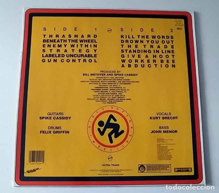 Discos de vinilo: LP D.R.I. - THRASH ZONE - Foto 2