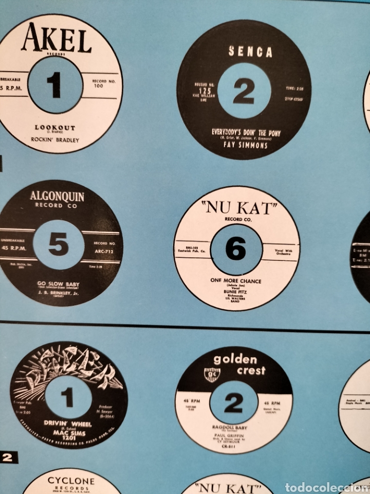 Discos de vinilo: BLACK MIDNIGHT JUMP R& B 16 DARK SINGLES - Foto 3