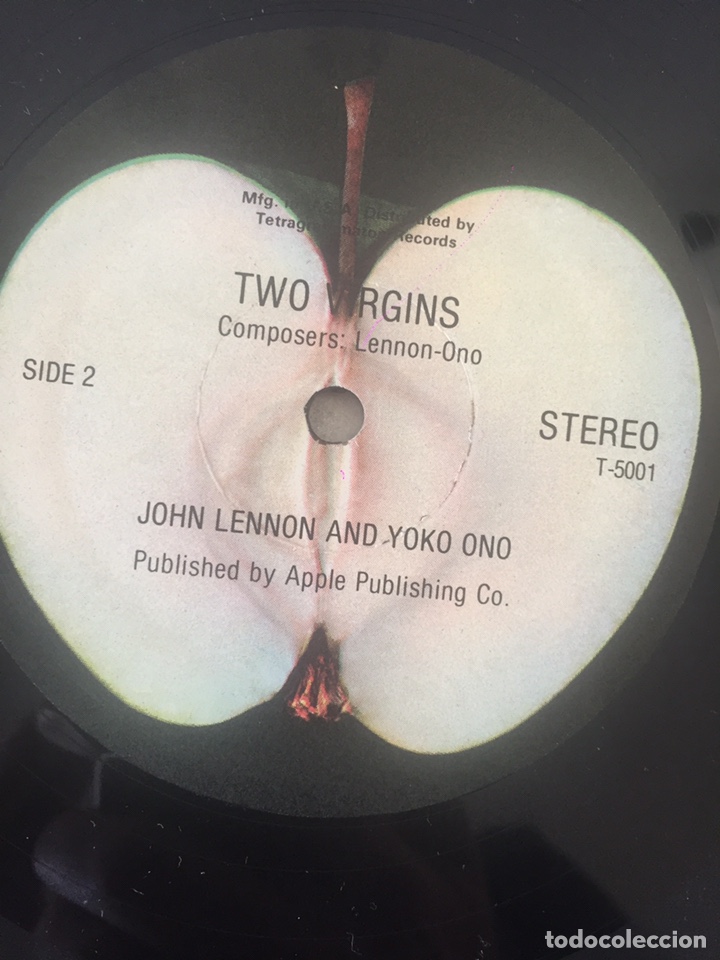Discos de vinilo: John Lennon Two Virgins - Foto 3