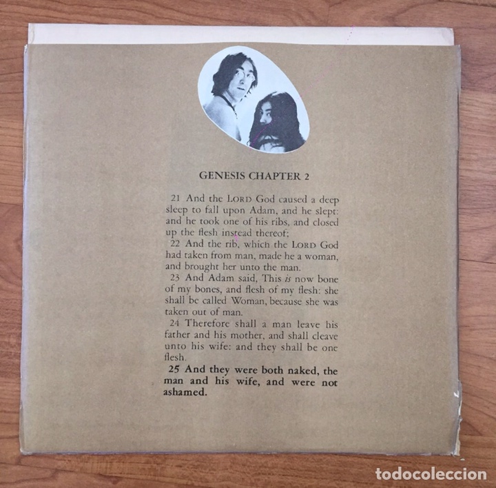 Discos de vinilo: John Lennon Two Virgins - Foto 6