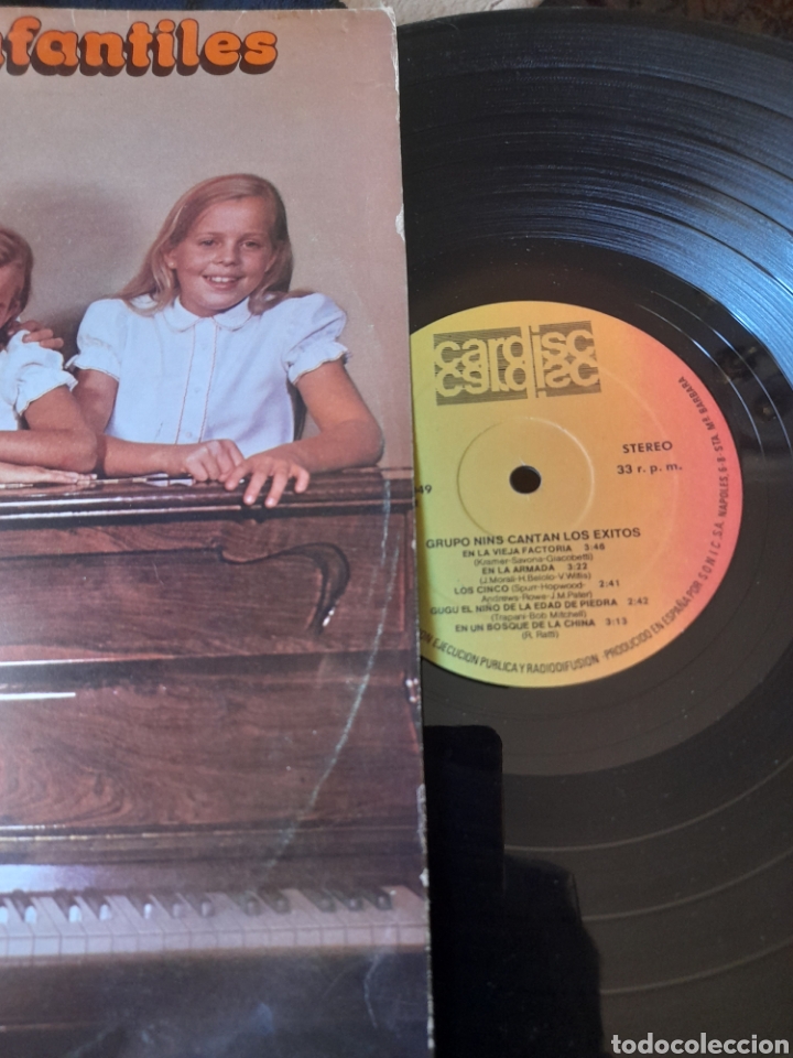 Discos de vinilo: S&uacute;per &eacute;xitos infantiles, Grupo Nins - Foto 3