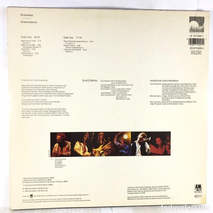 Discos de vinilo: Shadowfax &ndash; Shadowdance - Vinyl, LP, Album - GERMANY - Foto 2