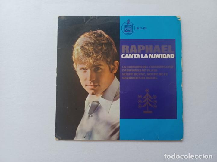 Discos de vinilo: RAPHAEL - CANTA LA NAVIDAD EP 1965 4 TEMAS - Foto 1