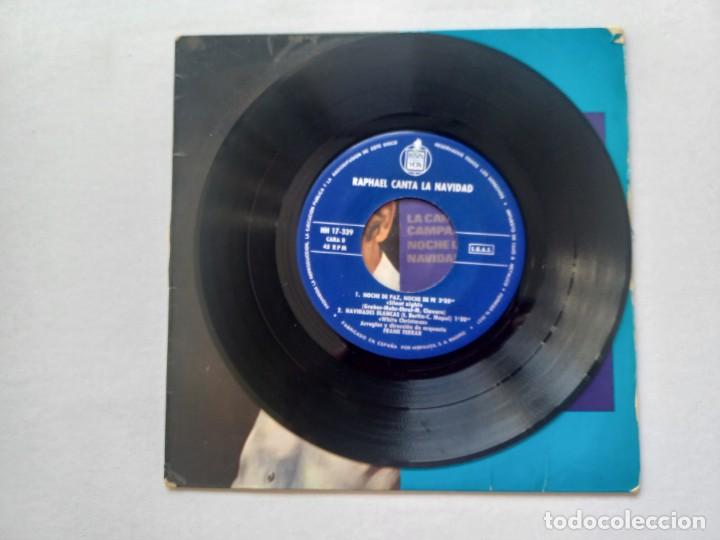Discos de vinilo: RAPHAEL - CANTA LA NAVIDAD EP 1965 4 TEMAS - Foto 2