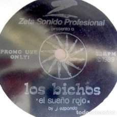 Discos de vinilo: LOS BICHOS – EL SUEÑO ROJO 1989, VERY RARE FLEXI-DISC PROMO