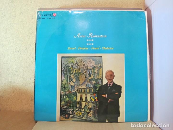 Discos de vinilo: Artur Rubinstein - Un Programa Franc&eacute;s - RCA LM-2751 - 1965 - Foto 1