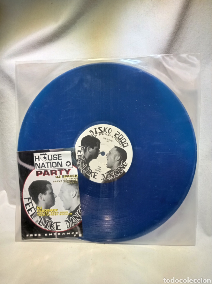 Discos de vinilo: MAXI SINGLE DISCO 2000 FEEL LIKE DANCING - Foto 1