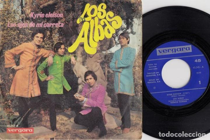 Discos de vinilo: LOS ALBAS - KYRIE ELEISON - SINGLE DE VINILO CS1 - Foto 1