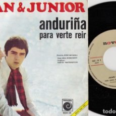 Discos de vinilo: JUAN Y JUNIOR - ANDURIÑA - SINGLE DE VINILO CS1