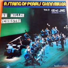 Discos de vinilo: LP - A STRING OF PEARLS - GENN MILLER ORCHESTA - VOL.2 - CUADRADISC JVC 1973 - CD4W-7024E. Lote 337705358
