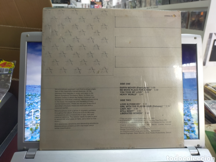 Discos de vinilo: Metamorphosis lp dynamic arena u.s.a. precintado - Foto 2