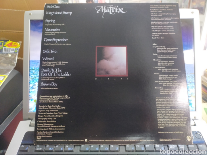 Discos de vinilo: Wizard LP promocional Matrix u.s.a. 1978 - Foto 2