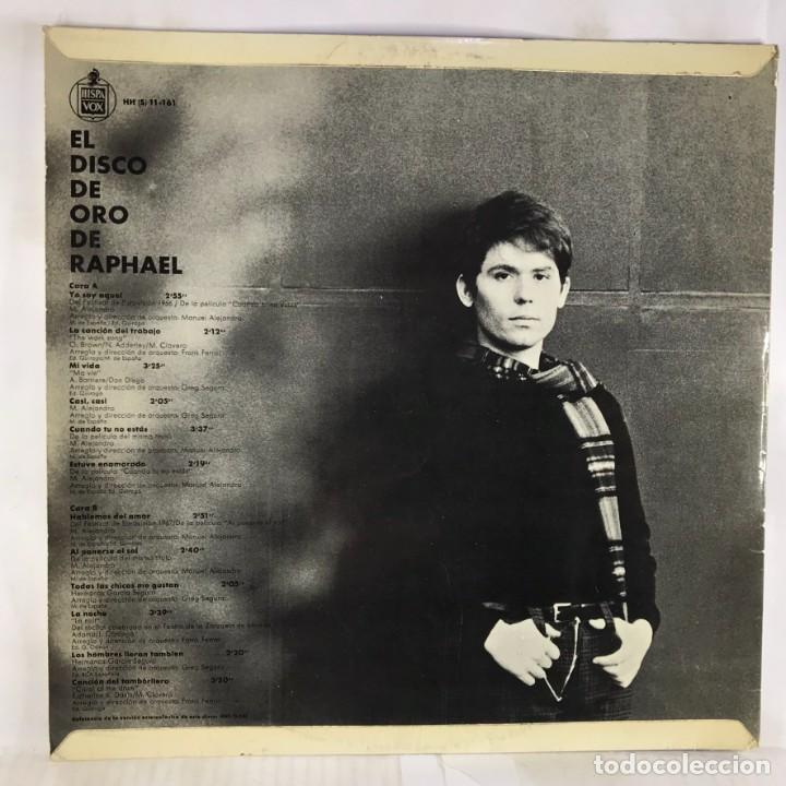 Discos de vinilo: Raphael &ndash; El Disco De Oro De Raphael - Vinyl, LP, Compilation - SPAIN - Foto 2