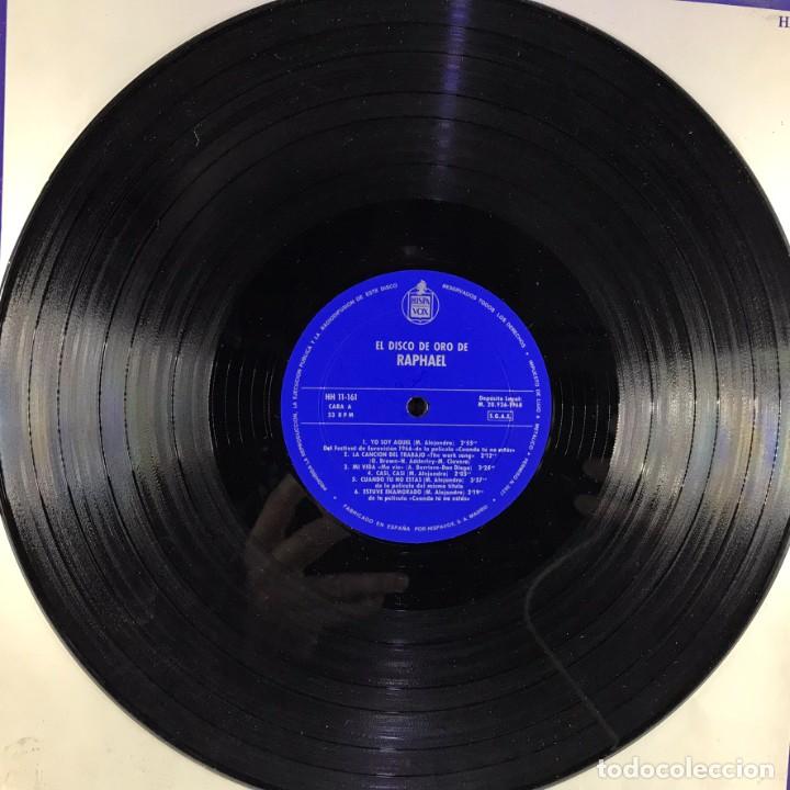 Discos de vinilo: Raphael &ndash; El Disco De Oro De Raphael - Vinyl, LP, Compilation - SPAIN - Foto 3