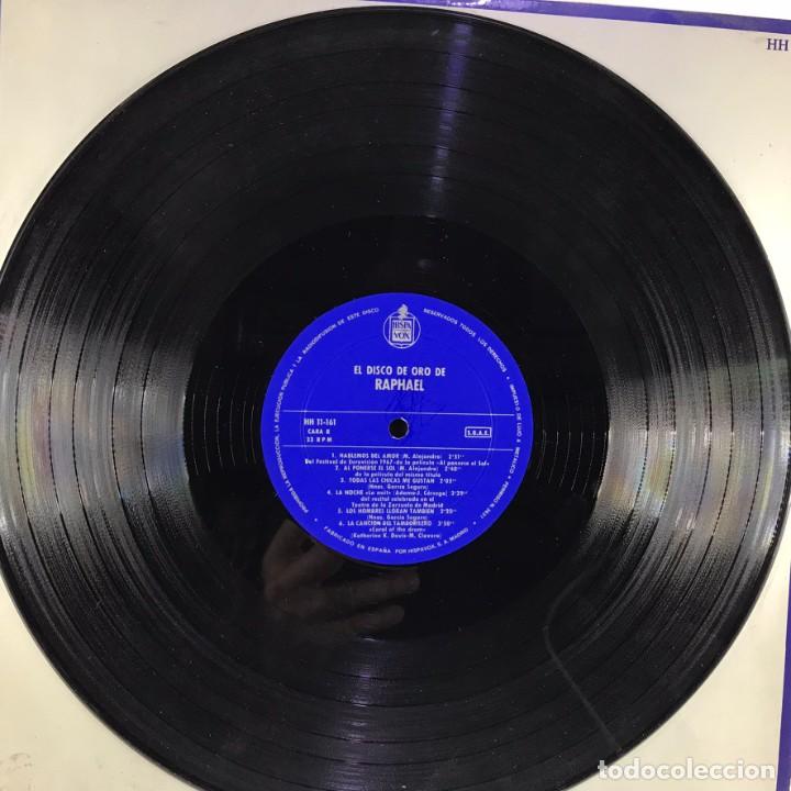 Discos de vinilo: Raphael &ndash; El Disco De Oro De Raphael - Vinyl, LP, Compilation - SPAIN - Foto 4