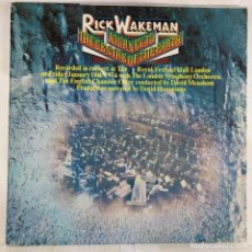 Discos de vinilo: RICK WAKEMAN – JOURNEY TO THE CENTRE OF THE EARTH - VINYL, LP, ALBUM, REISSUE - SPAIN. Lote 337752163
