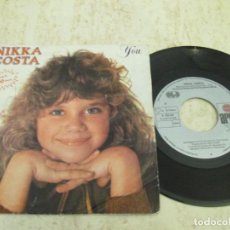 Discos de vinilo: NIKKA COSTA - YOU / SOMEONE TO WATCH OVER ME. SPANISH 7” 1982 EDITION. BUEN ESTADO. Lote 337759928