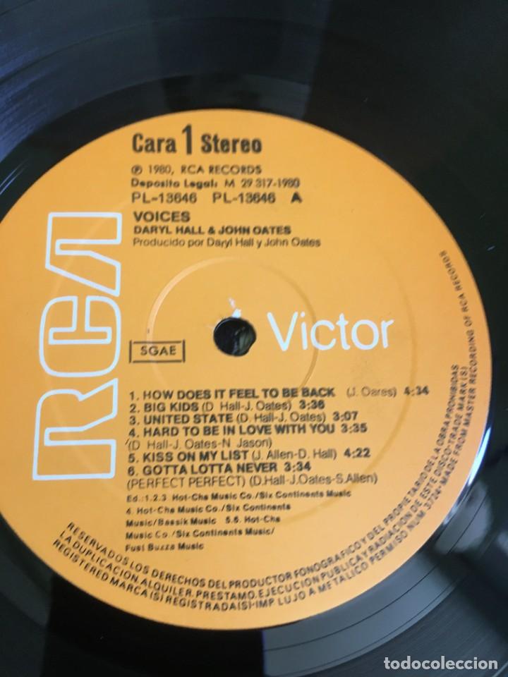 Discos de vinilo: Daryl Hall & John Oates &lrm;&ndash; Voices - Foto 5