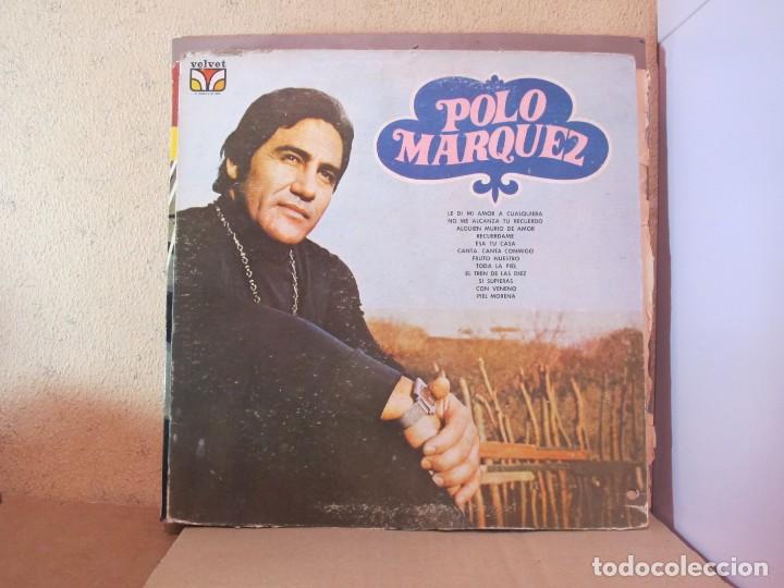 Disques de vinyle: Polo M&aacute;rquez - Polo M&aacute;rquez - Velvet LPV - 1453 - Edici&oacute;n USA