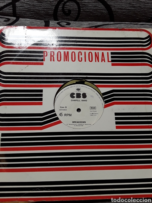 Discos de vinilo: Chapell Band &lrm;&ndash; Get Away / Breakdown - Foto 1