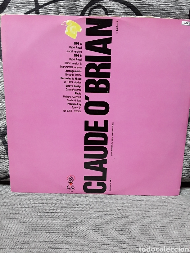 Discos de vinilo: Claude O Brian &lrm;&ndash; Rebel Rebel - Foto 2