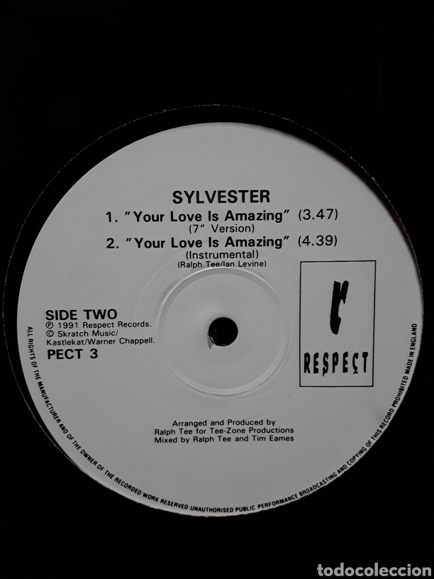 Discos de vinilo: Sylvester &lrm;&ndash; Your Love Is Amazing - Foto 2