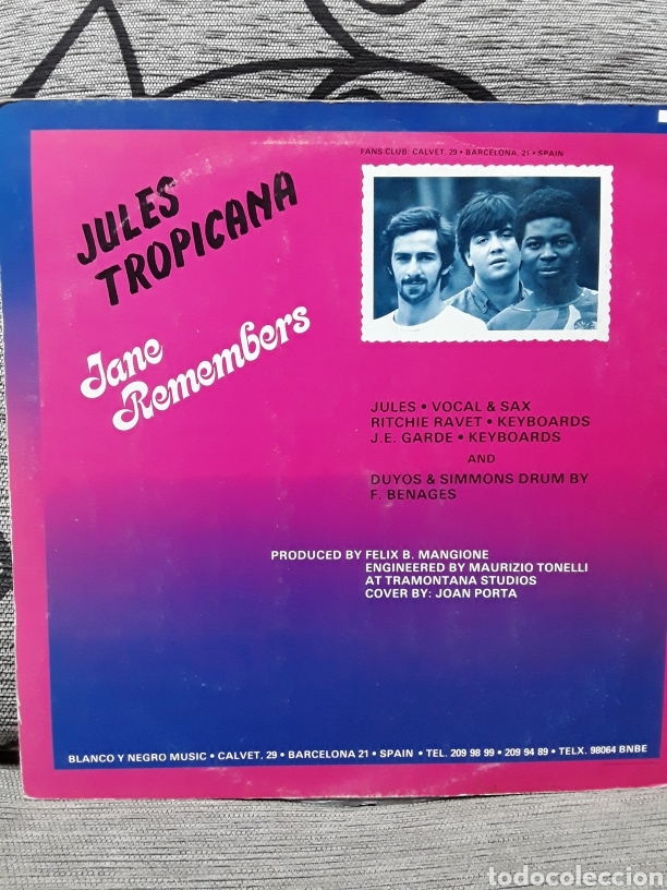 Discos de vinilo: Jules Tropicana &lrm;&ndash; Jane Remembers - Foto 2