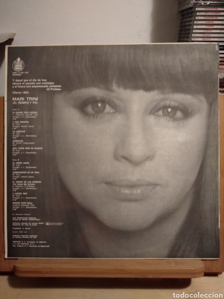Discos de vinilo: MARITRINI - EL TIEMPO Y YO - ES.77 - Foto 2
