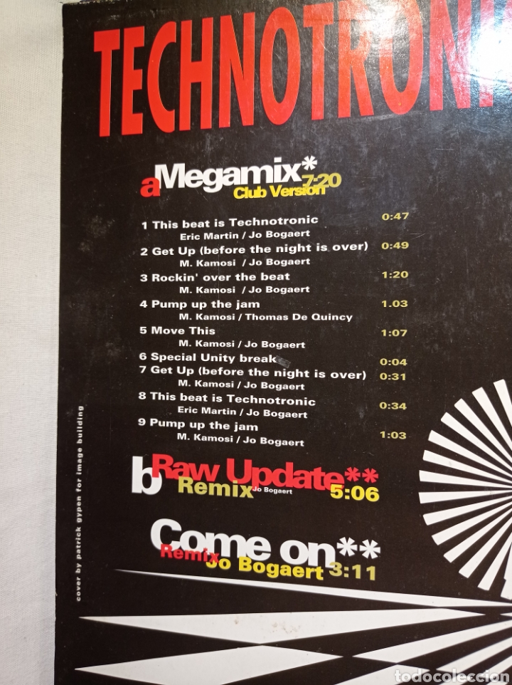 Discos de vinilo: VINILO TECHNOTRONIC MEGAMIX - Foto 4