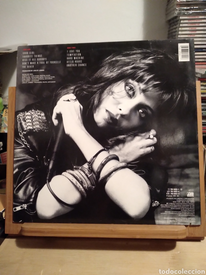 Discos de vinilo: STACY Q - HARD MACHINE - EU.88 - Foto 2