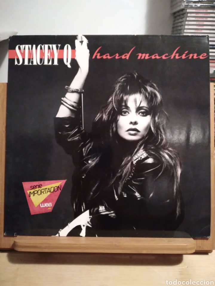 Discos de vinilo: STACY Q - HARD MACHINE - EU.88 - Foto 1