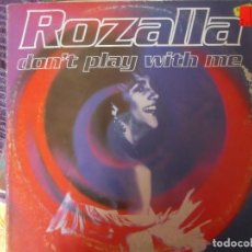 Discos de vinilo: ROZALLA . DON´T PLAY WITH ME . 1993. Lote 337865608