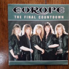 Discos de vinilo: EUROPE - THE FINAL COUNTDOWN + ON BROKEN WINGS. Lote 337871503