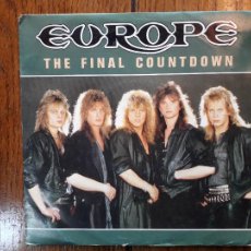 Discos de vinilo: EUROPE - THE FINAL COUNTDOWN + ON BROKEN WINGS. Lote 337871973