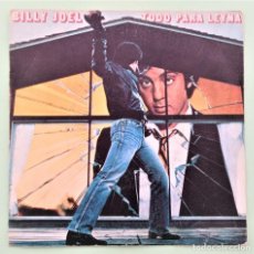 Discos de vinilo: DISCO BILLY JOEL. ALL FOR LEYNA / CLOSE TO THE BORDELINE (CBS 1980). Lote 337876973